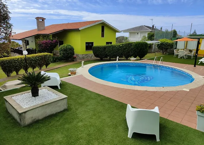 別荘 Ruxidoira, Ventana Al Atlantico *